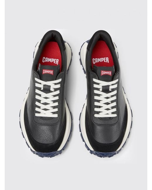 Camper White Drift Trail Leather Sneakers for men