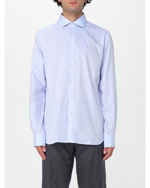 Brooksfield Blue Shirt for men