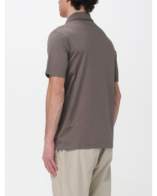 Paul & Shark Gray Paul &Amp Shark Basic Cotton Polo Shirt for men