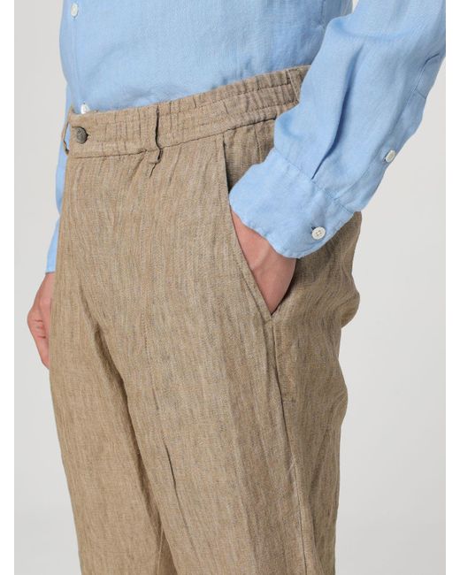 Emporio Armani Natural Pants for men
