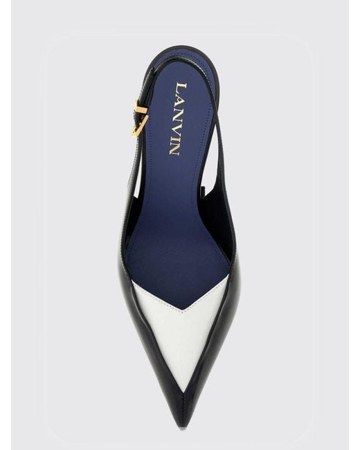 Lanvin White High Heel Shoes