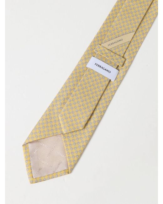 Ferragamo Krawatte in Natural für Herren