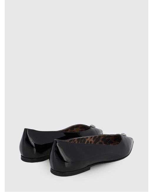 Philipp Plein White Ballet Flats