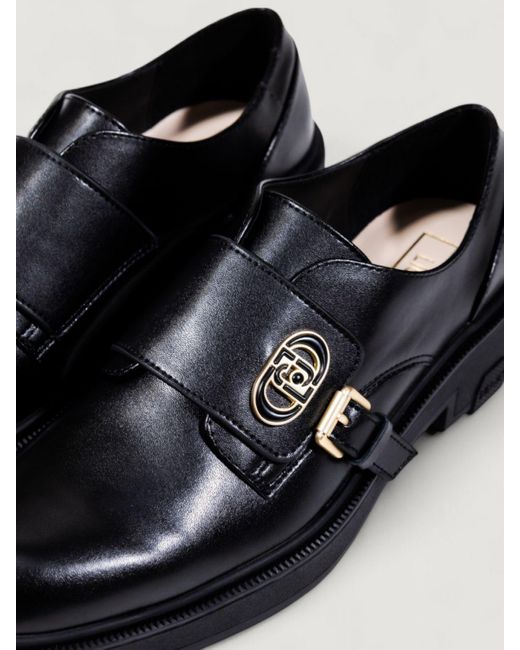 Liu Jo Black Flat Shoes