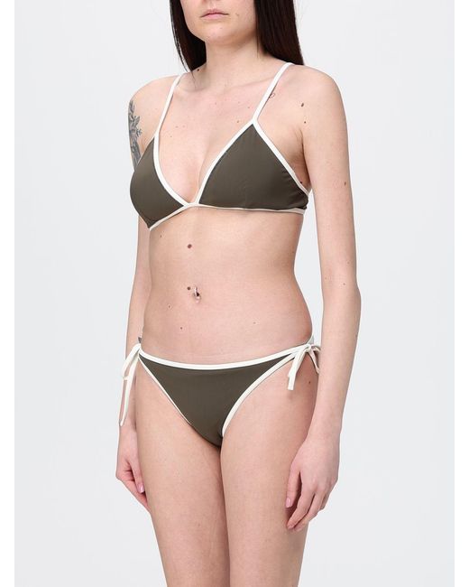Brunello Cucinelli Natural Bikini Swimsuit