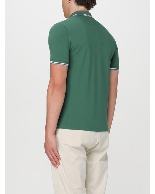 Peuterey Green Polo Shirt for men