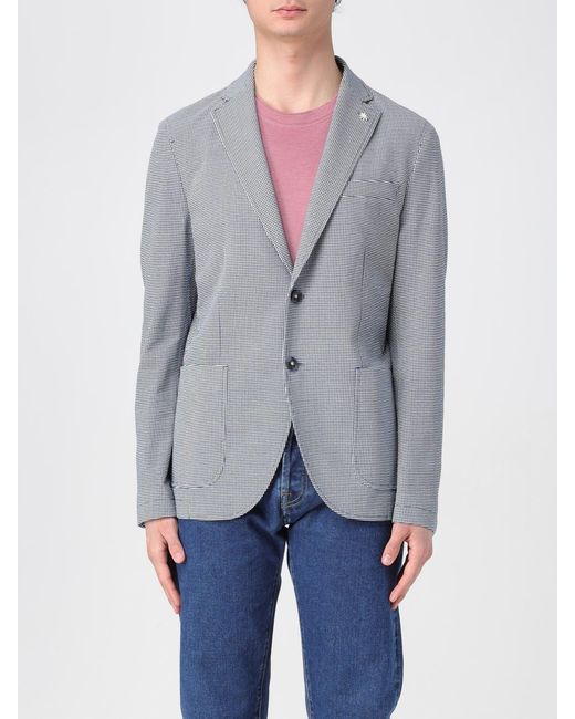 Manuel Ritz Gray Blazer for men