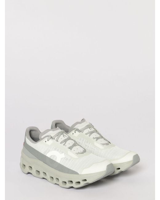 On Shoes Natural On Cloudmonster Void Mesh Sneakers