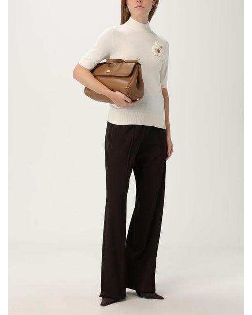 Dolce & Gabbana Brown Dolce &Amp Gabbana My Sicily Calf Leather Handbag