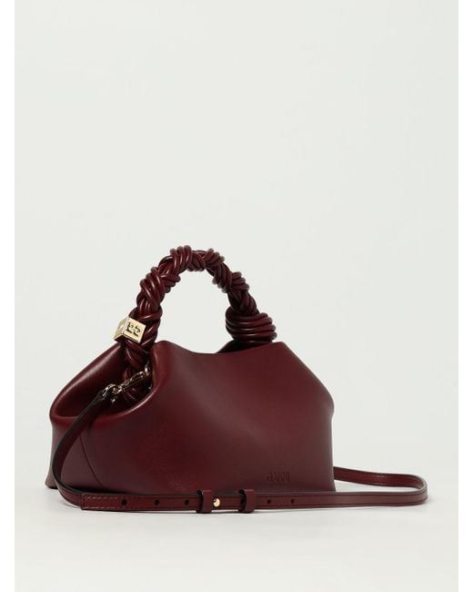 Bolso De Mano Mujer Ganni de color Purple