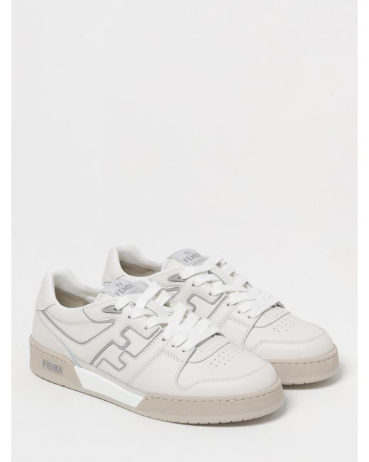 Fendi White Sneakers for men