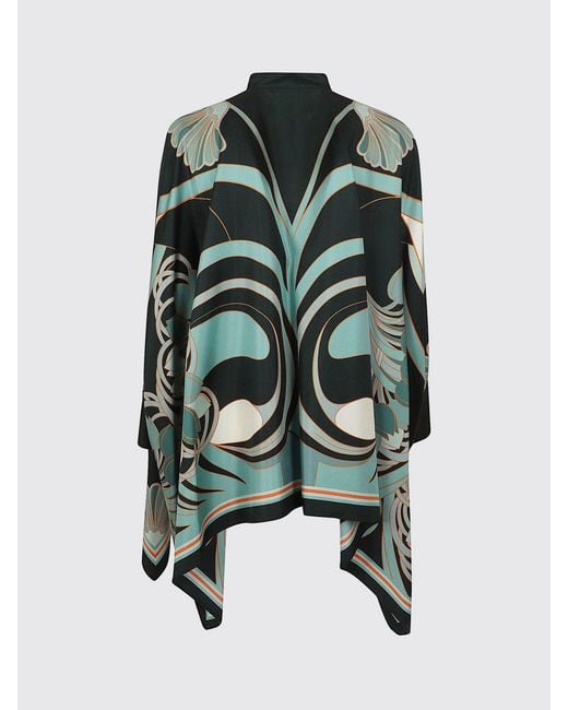 LaDoubleJ Blue Printed Silk Shirt
