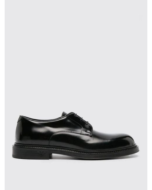 Chaussures Emporio Armani pour homme en coloris Black