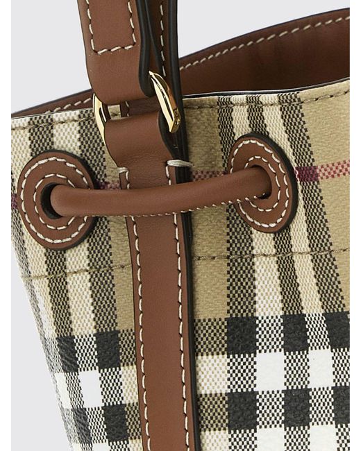 Burberry White Shoulder Bag