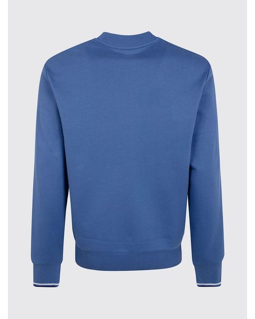 Sudadera De Algodón Fred Perry de hombre de color Blue
