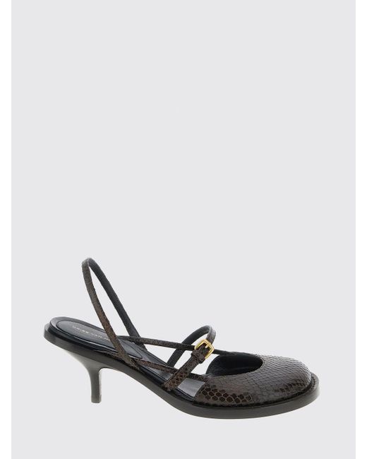 Dries Van Noten White High Heel Shoes