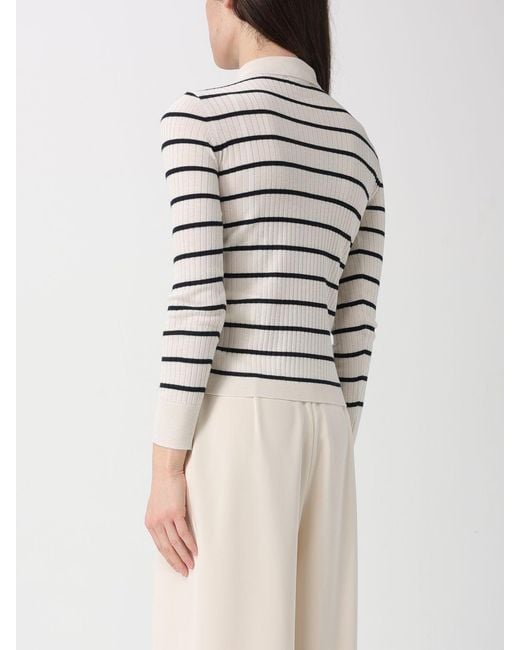 Max Mara Natural Cashmere And Silk Polo Shirt