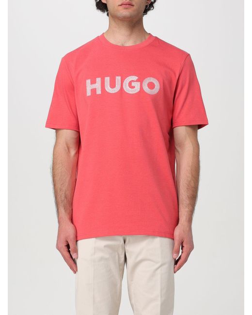 Camiseta HUGO de hombre de color Red