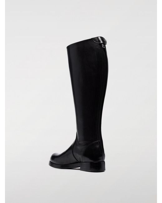 Alberto Fasciani Black Flat Ankle Boots