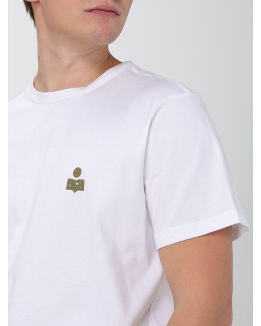 Camiseta Isabel Marant de hombre de color White
