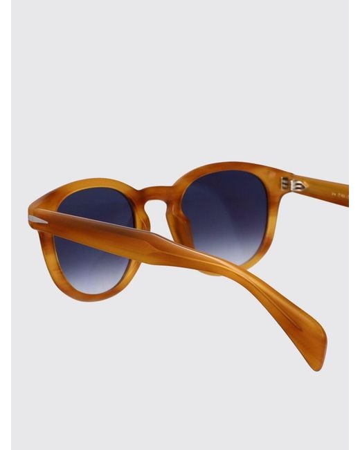 David Beckham White Db1198/S Acetate Sunglasses for men