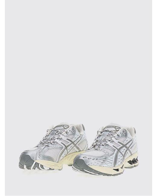 Asics White Gel-Nimbus 10.1 Mesh And Laminated Rubber Sneakers for men