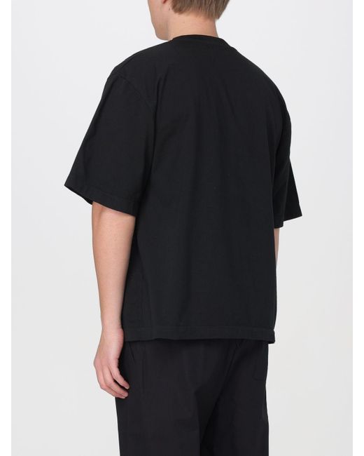 Laneus Black T-shirt for men