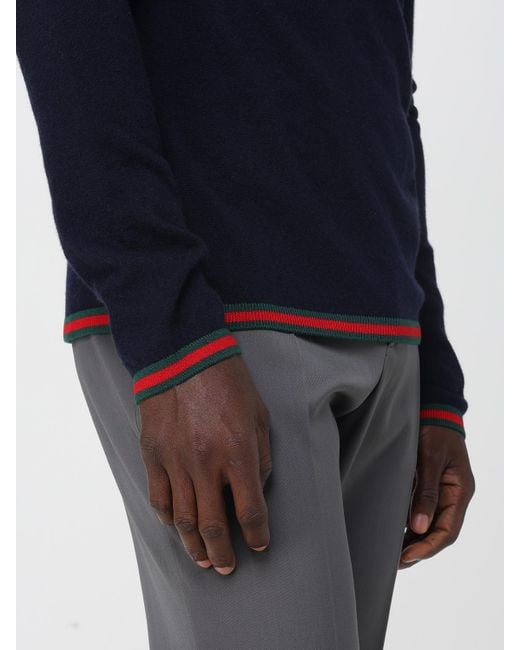 Gucci Blue Sweater for men