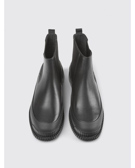 Camper Black Flat Booties