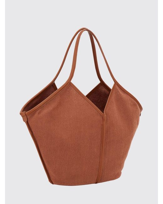 Hereu Brown Calella Tote Bag