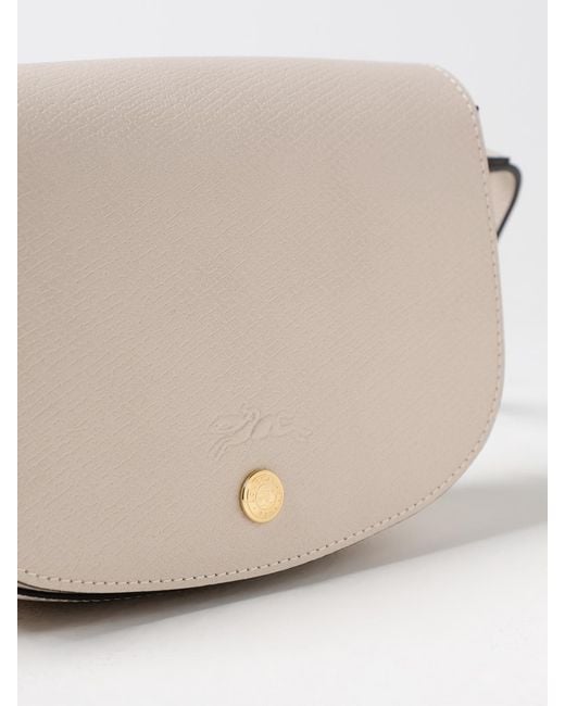 Longchamp Natural Leather Crossbody Bag