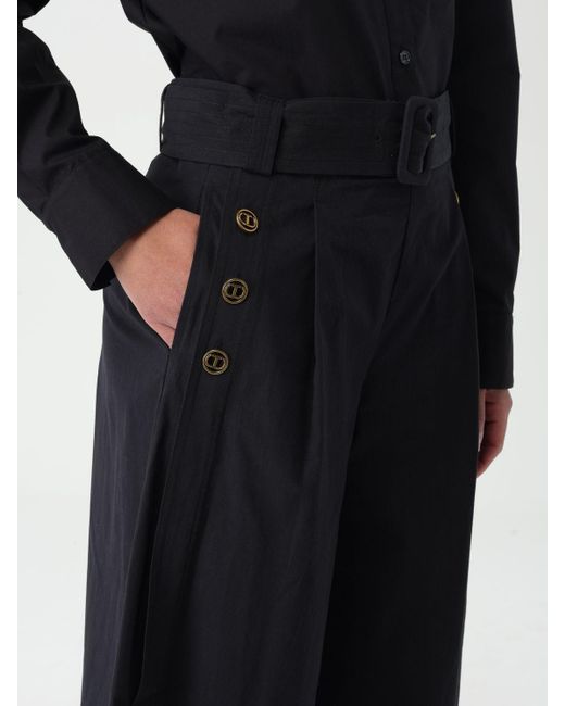 Pantalon Twin Set en coloris Black
