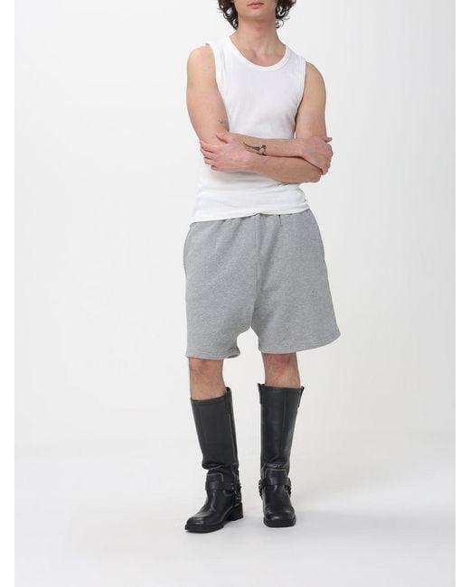 Entire studios Gray Jersey Jogging Shorts for men