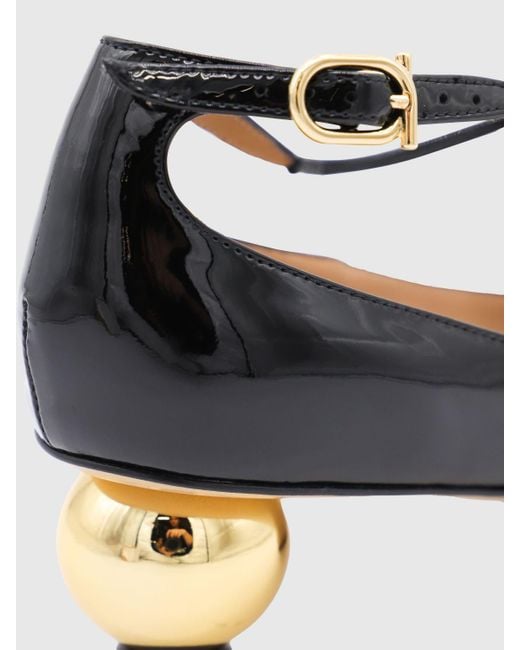 Ferragamo Black High Heel Shoes