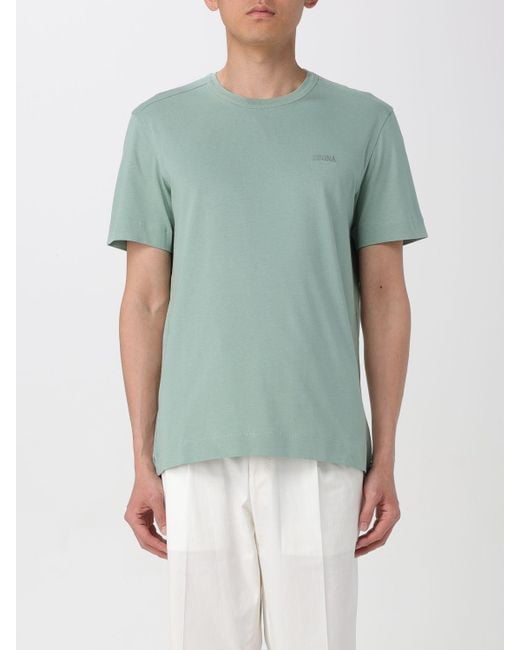 Zegna Green T-shirt for men