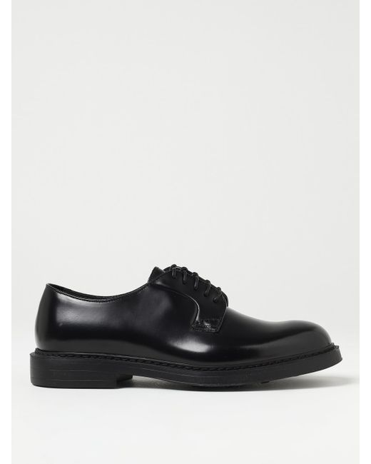 Doucal's Derby-Schuhe Aus Gebürstetem Leder in Black für Herren