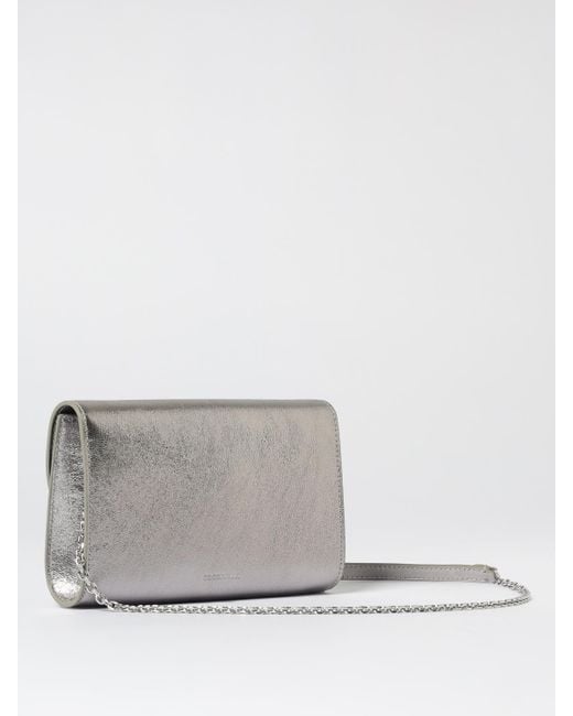 Coccinelle Gray Nikla Leather Bag