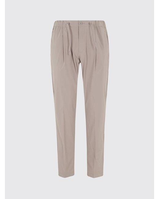 Herno Natural Gabardine Drawstring Trousers for men