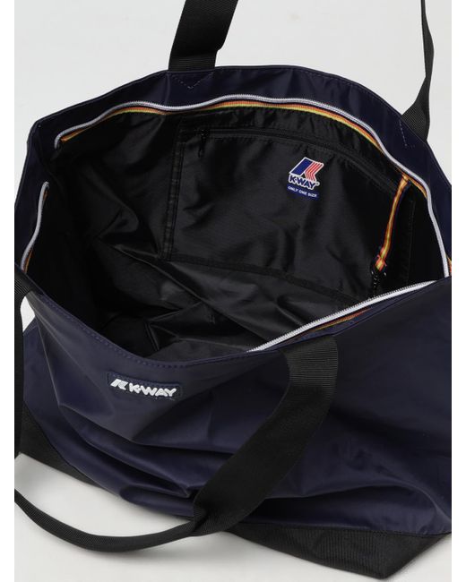 K-Way Blue Schultertasche Damen