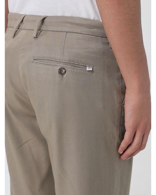 Re-hash Natural Cotton And Linen Slim Trousers for men