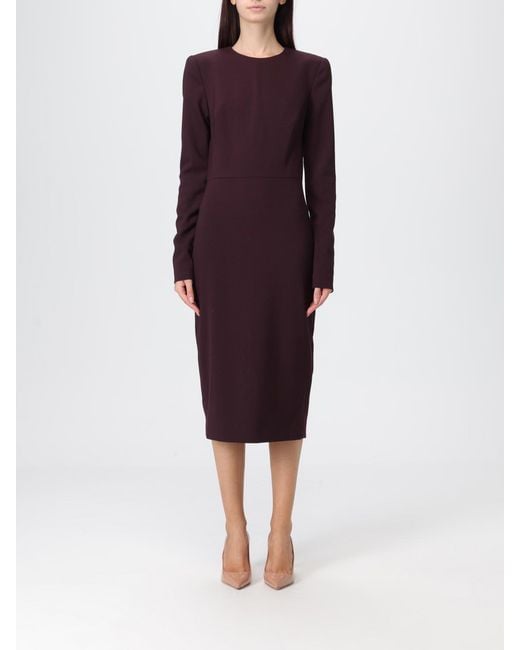 Victoria Beckham Purple T-Shirt Damen