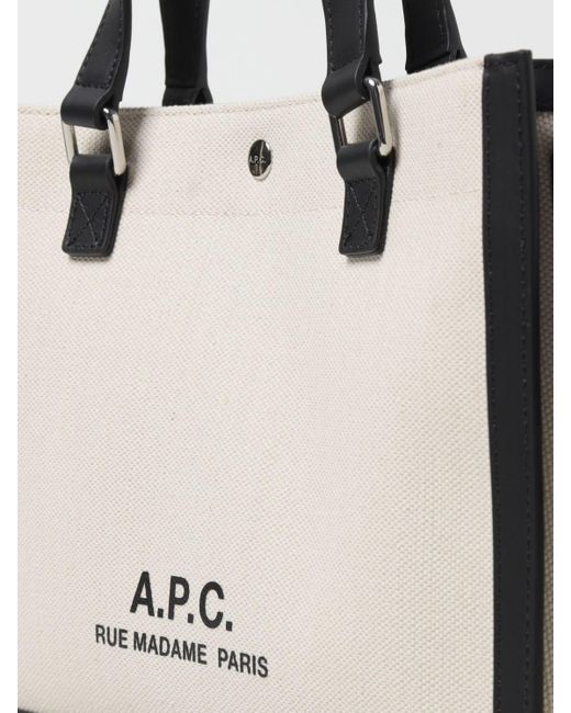 A.P.C. Natural Shoulder Bag for men