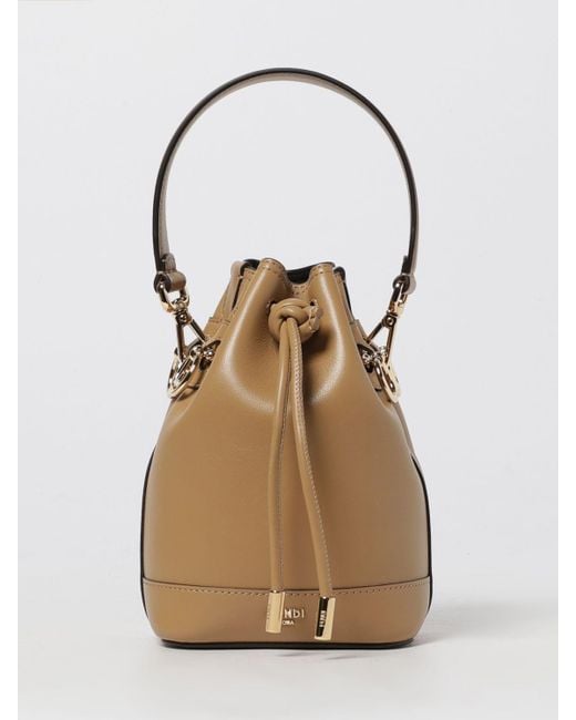 Fendi Natural Schultertasche Damen