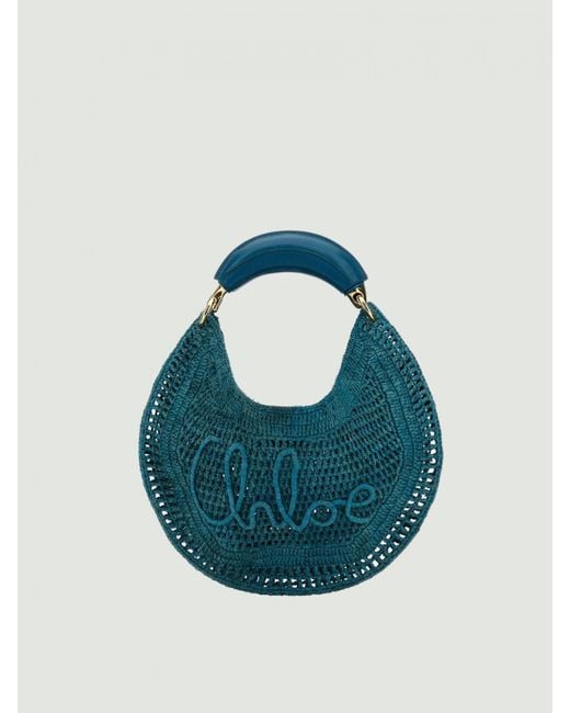 Chloé Blue Schultertasche Damen