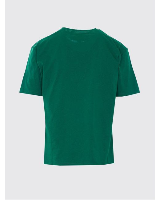 Valentino Green Printed Cotton Crew Neck T-Shirt for men