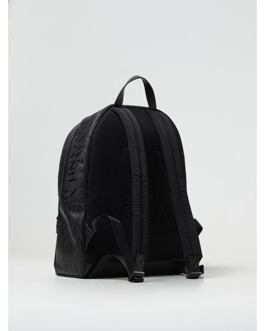 Armani Exchange Black Backpack for men