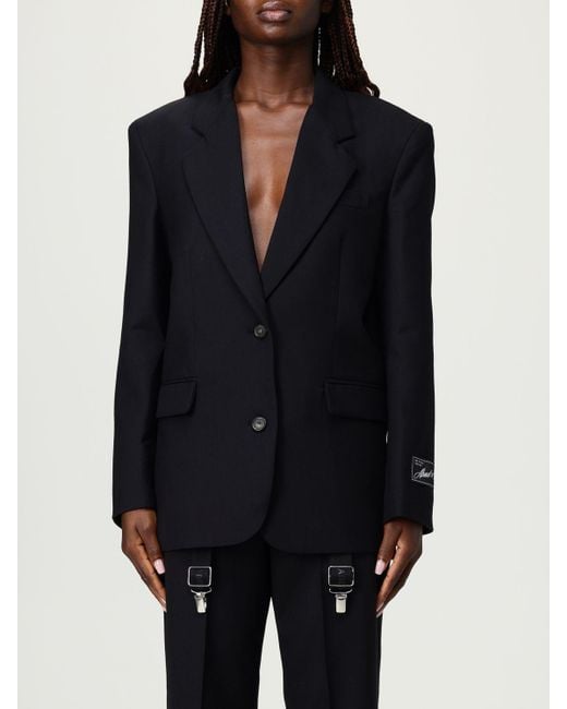 Erika Cavallini Semi Couture Blue Jacket