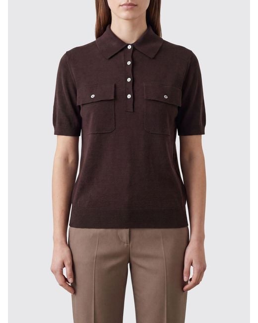 P.A.R.O.S.H. Brown Polo Shirt P.A.R.O.S.H