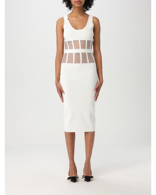 Elisabetta Franchi White Kleider Damen
