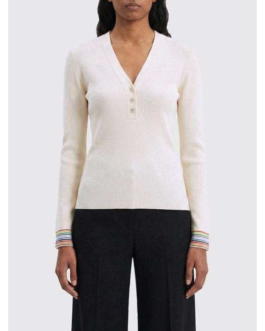 Paul Smith White Cotton Knit